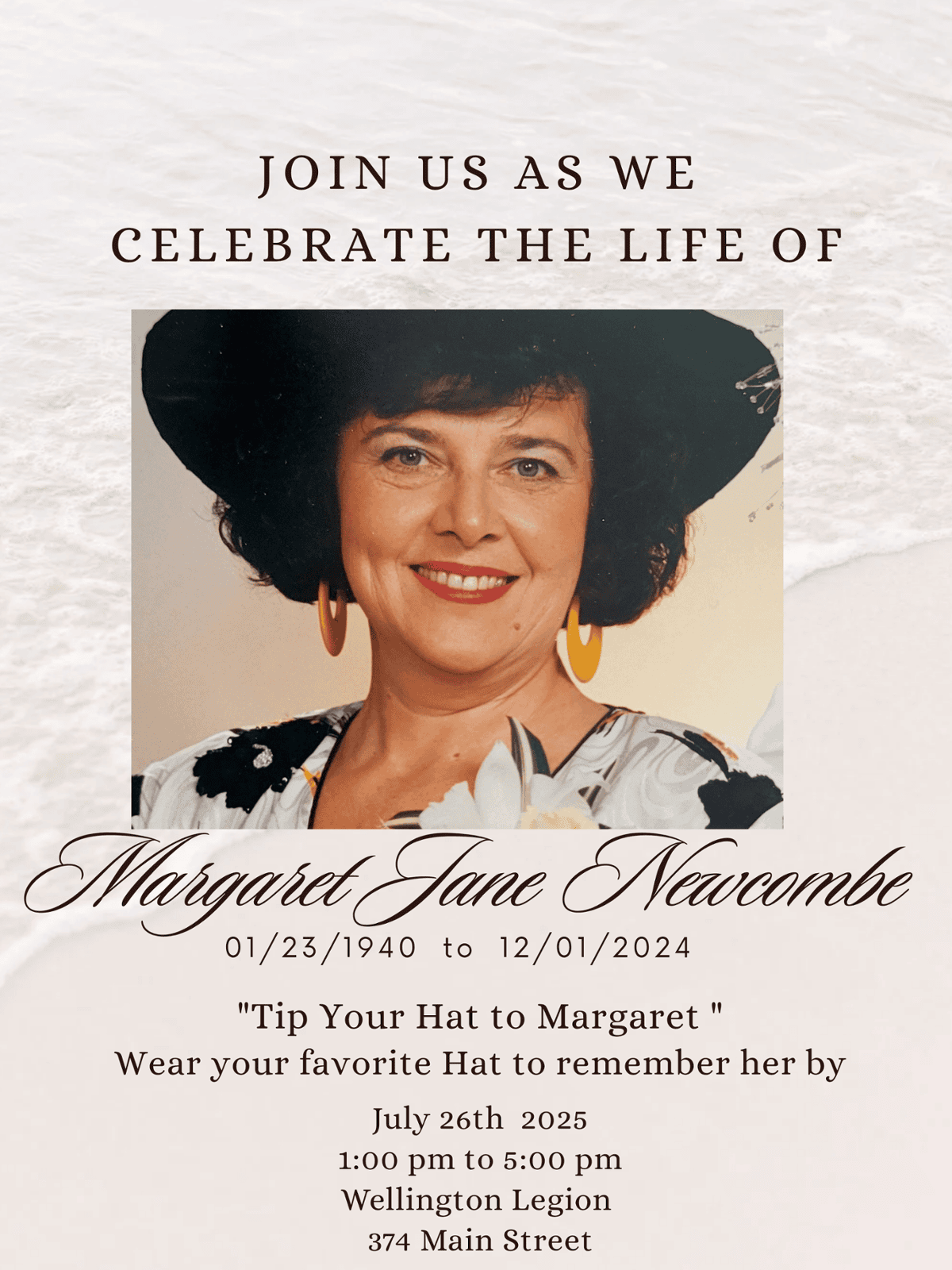 Newcombe, Margaret